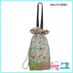 DRAWSTRING BAG - BAG/J72 GREEN & YELLOW